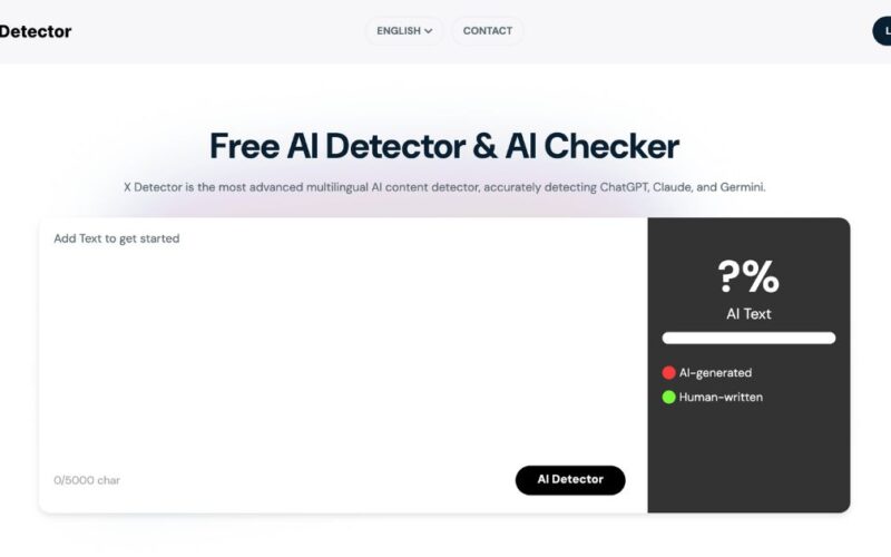XDetector: Free AI detector & AI checker